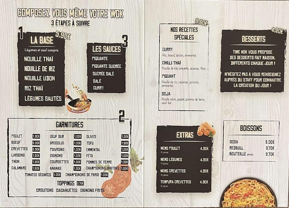 Time wok - Menu Image 2
